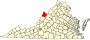 Harta Virginiei evidențiind Highland County.svg