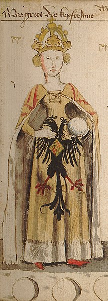15th century depiction of Margaret as countess