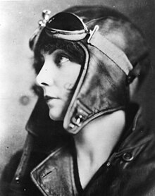 Mary Haizlip was the second women in the U.S. to receive her commercial pilot's license and held the world's speed record for women for seven years. She was the first woman pilot inducted into the (16534966634).jpg
