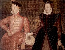 Mary with her second husband, Lord Darnley Mary Stuart James Darnley.jpg