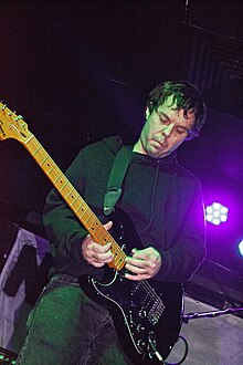 Matt Kennedy of Kitchen's Floor playing live at Nag Nag Nag Fest 2023, Sydney, Australia. Matt Kennedy - Kitchen's Floor.jpg