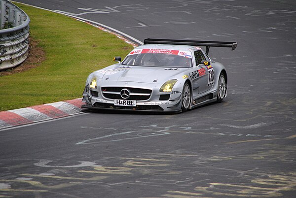 Mercedes-Benz SLS AMG GT3 on the 'Ring