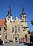 Merseburger Dom, frühgotischer Westgiebel