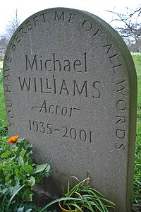 Michael Williams' grave