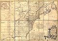 Image 2 Mitchell Map Author: John Mitchell; scan: Library of Congress, Geography and Map Division. The Mitchell Map is the most comprehensive map of eastern North America made during the colonial era. Measuring about 6.5 ft (2.0 m) wide by 4.5 ft (1.4 m) high, it was produced by John Mitchell in 1757 in eight separate sheets. The map was used during the Treaty of Paris for defining the boundaries of the United States, and remains important today for resolving border disputes. More selected pictures