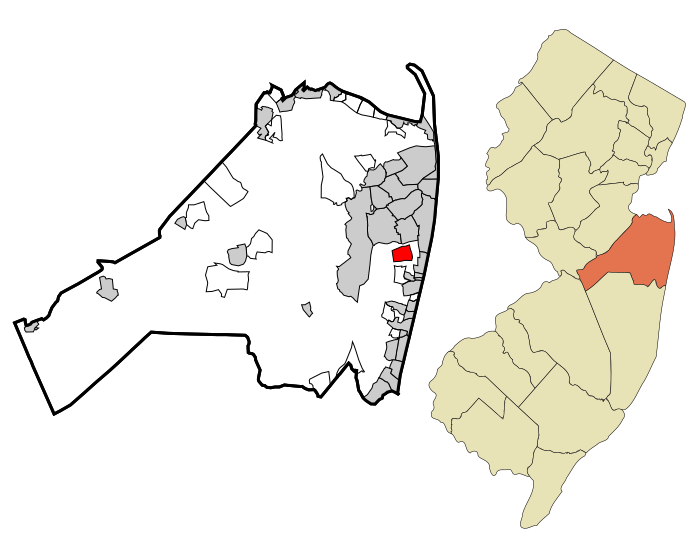 File:Monmouth County New Jersey Incorporated and Unincorporated areas Oakhurst Highlighted.svg
