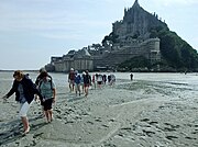 Mont Saint-Michel (France) - low tide