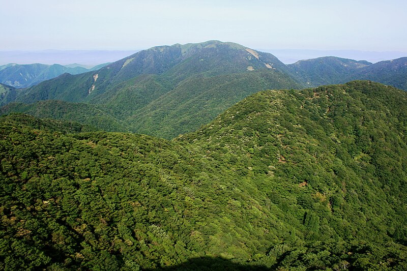 File:Mount Amagoi from Mount Gozaisho summer.jpg