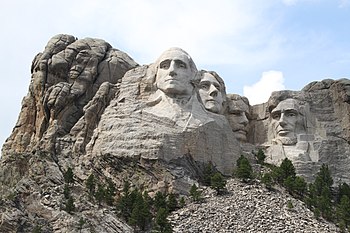 Nationaal monument Mount Rushmore
