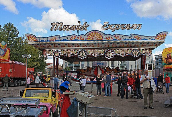 Musik Express of Suomen Tivoli during the 2009 Circus Festival in Kerava, Finland