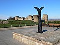 osmwiki:File:NCN Millennium Milepost MP593 Flint Flintshire.jpeg