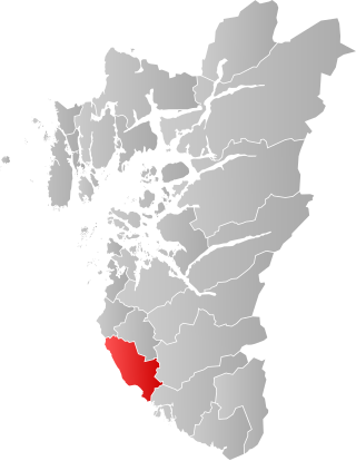Lage der Kommune in der Provinz Rogaland
