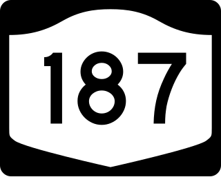 <span class="mw-page-title-main">New York State Route 187</span> State highway in Erie County, New York, US