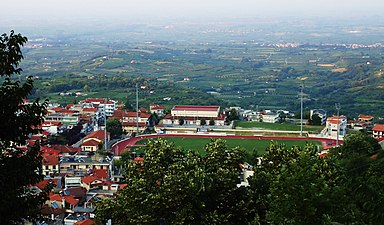 View of the Municipal Stadium Ant.Konstantinidis
