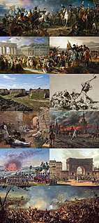 <span class="mw-page-title-main">Napoleonic Wars</span> 1803–1815 wars involving the French Empire