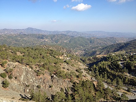 Landscape near Trodos