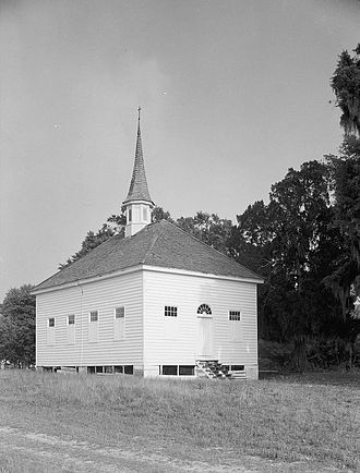 African American Baptist Church, Silver Hill Plantation, Georgetown County, South Carolina Negro Baptist Church Silver Hill Plantation.jpg