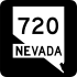 State Route 720 marker