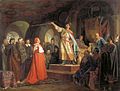 Nikolai Nevrev: Roman o Grande recebe uma embaixada do papa, 1875