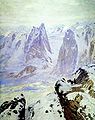 Здрач в планината. Алпи (1909)