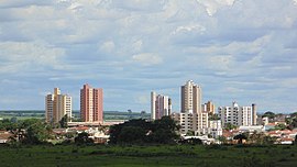 Vista do Centro de Olímpia