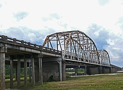 Old San Jacinto River Truss Bridge