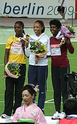 Vignette pour 200 mètres féminin aux championnats du monde d'athlétisme 2007