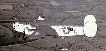 PB4Y-1 VB-110, SCR-717 radarı ile 1943 uçuşunda.