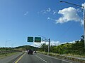 PR-10 north at PR-9 interchange in Ponce