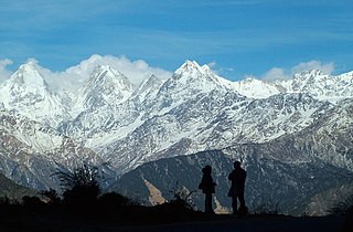 Panchchuli Peaks, near Munsiyari, Uttarakhand.