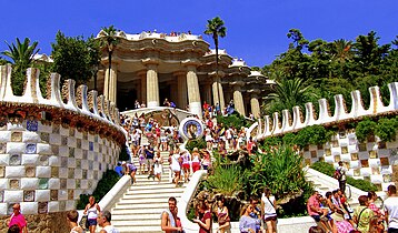 Parque Güell, Patrimonio de la Humanidad por la Unesco desde 1984