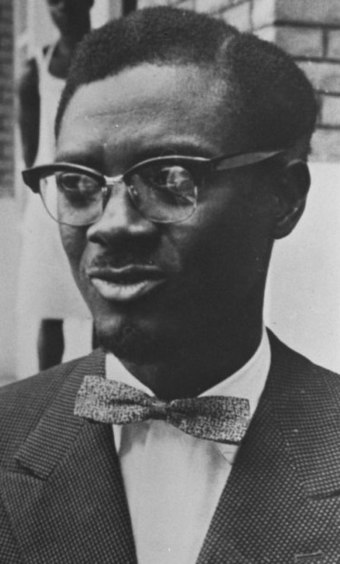 Patrice Lumumba, first democratically elected Prime Minister of the Republic of the Congo (Léopoldville)