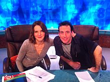 Paul Zenon with Susie Dent on C4's Countdown Paul Zenon with Susie Dent on C4's Countdown.JPG