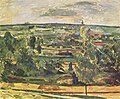 Paul Cézanne: Landschaft beim Jas-de-Bouffan