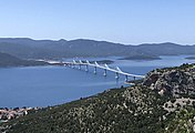 Horvátországban a Pelješac híd