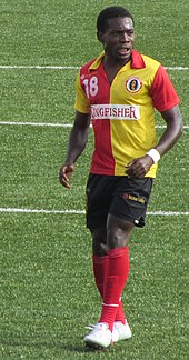 Penn Orji - recipient of the Player of the Season award in 2012. Penn Orji.jpg