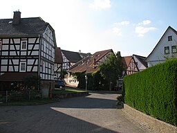 Pfarrgasse in Wartenberg