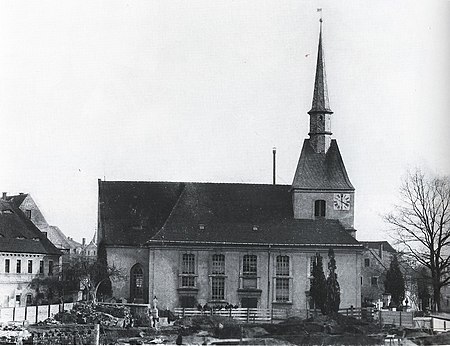 Pfarrkirche Leuben um 1899