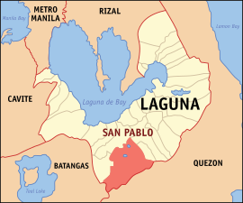 San Pablo na Laguna Coordenadas : 14°4'12"N, 121°19'30"E