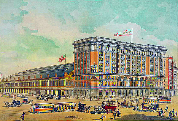 Reading Terminal in Philadelphia, c. 1893