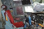 Pilots seat of C-133A Cargomaster (56-1999 - N199AB) (30394674515).jpg