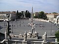 Obelisk Piazzo del Popolo,Italië