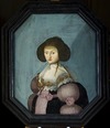 Porträtt, kronprinsessan Magdalena Sibylla, Morten Steenwinckel, Danmark, 1630-tal, kopia - Skoklosters slott - 76455.tif
