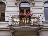 Praha - Vinohrady, Ibsenova 1 - balkón
