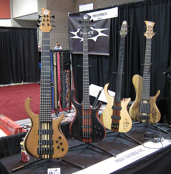 File:Prat Basses, 2010 Summer NAMM.jpg