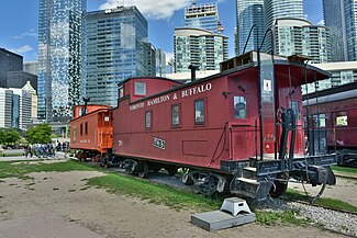 Preserved Caboose Car