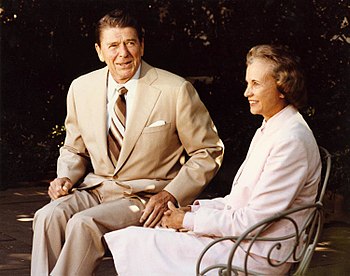 President Reagan and his Supreme Court Justice...