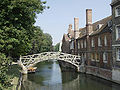 Puente de los matemáticos en el Queen's College (Cambridge)
