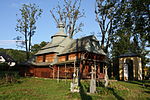 English: Church in Rabe. Polski: Kościół we wsi Rabe.