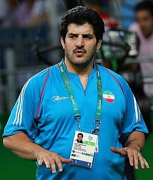 Расул Хадем — тренер збірної Ірану з вільної боротьби на літніх Олімпійських іграх 2016 в Ріо-де-Жанейро